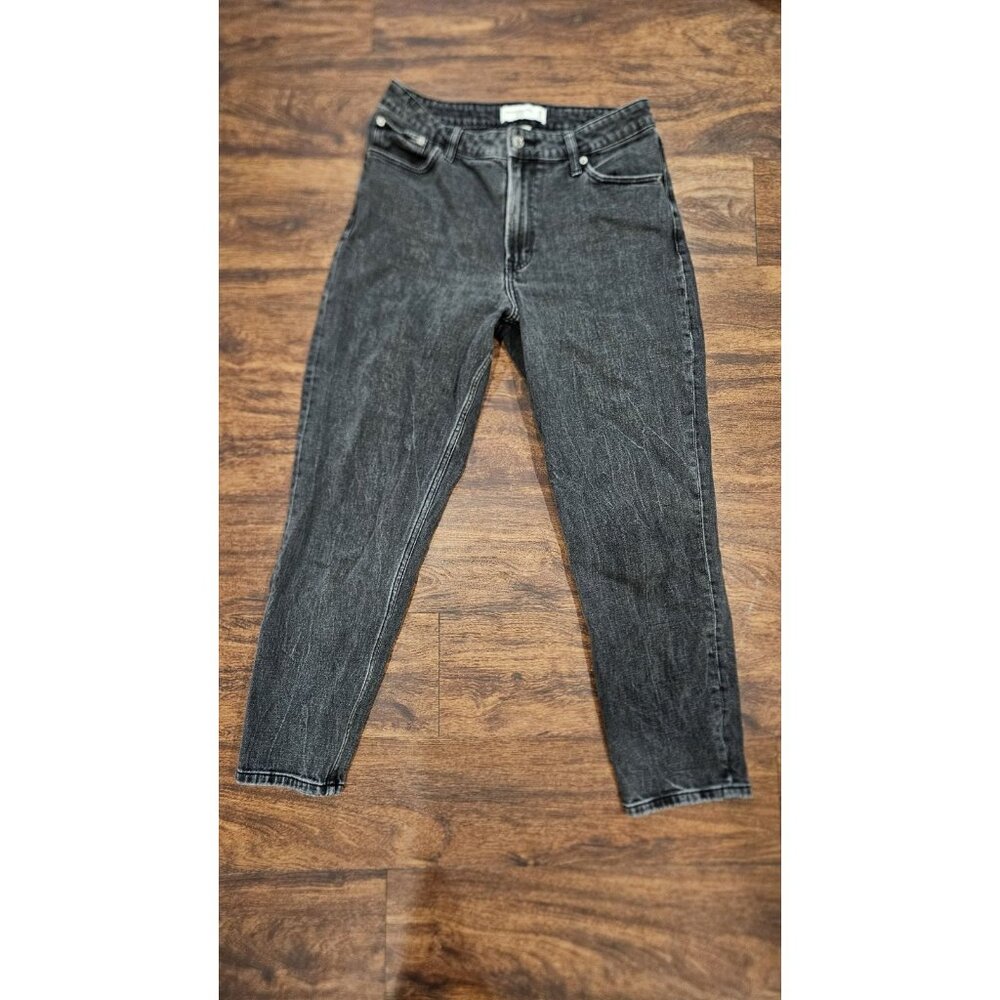 Abercrombie & Fitch Women's Black Jeans Curve Love The Mom High Rise Size 29/8
